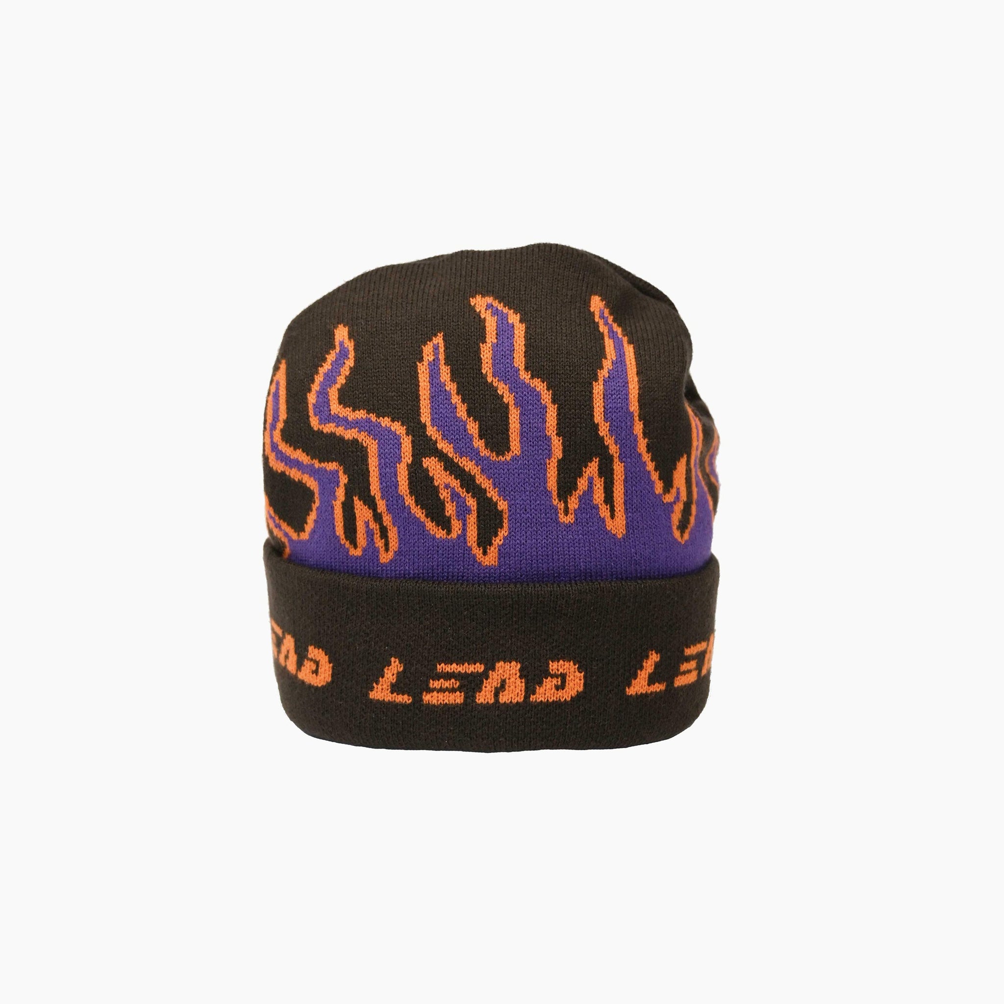 Flame Beanie | Lead Fabrics
